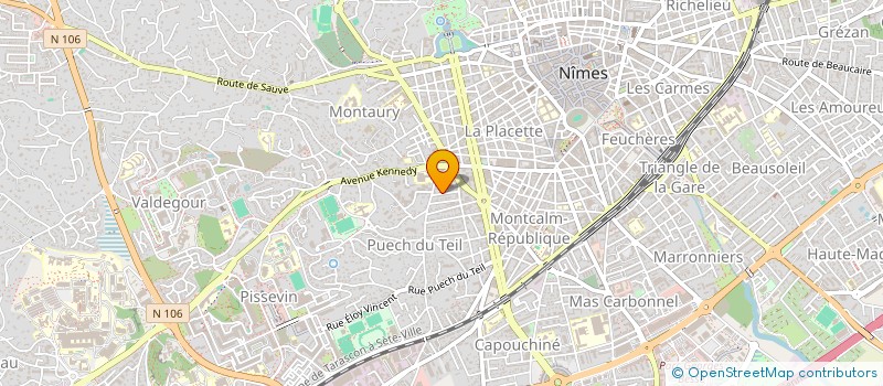 localisation de l'entreprise 533 989 208   NIMES