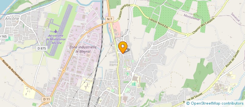 localisation de l'entreprise 533 996 963   MONTELIMAR