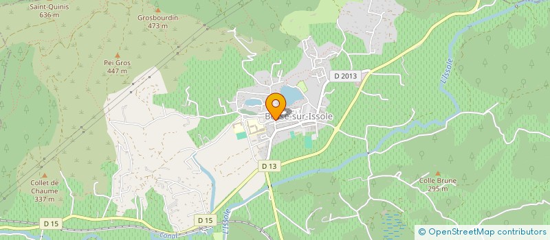 localisation de l'entreprise 534 036 637   BERSAILLIN