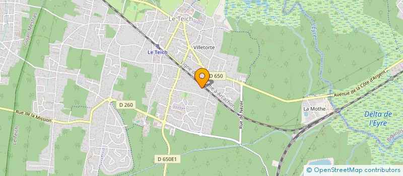 localisation de l'entreprise 534 047 725   LE TEICH