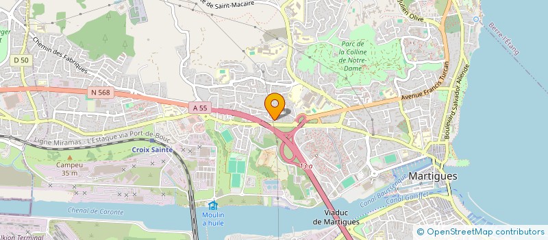localisation de l'entreprise 534 084 645 à ROUGIERS