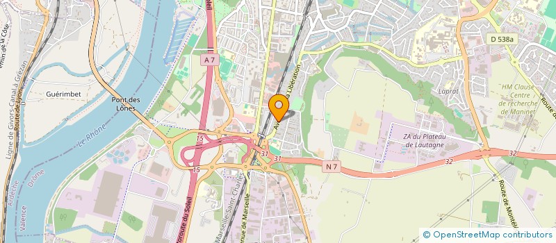 localisation de l'entreprise 534 087 515 à VALENCE