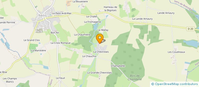 localisation de l'entreprise 534 112 834 à LANVALLAY