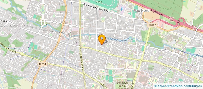 localisation de l'entreprise 534 126 883  à PAU