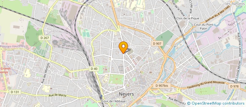 localisation de l'entreprise 534 139 233  à NEVERS
