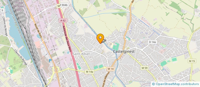 localisation de l'entreprise 534 152 145   BENESSE-MAREMNE