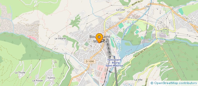 localisation de l'entreprise 534 158 860   BOURG-SAINT-MAURICE