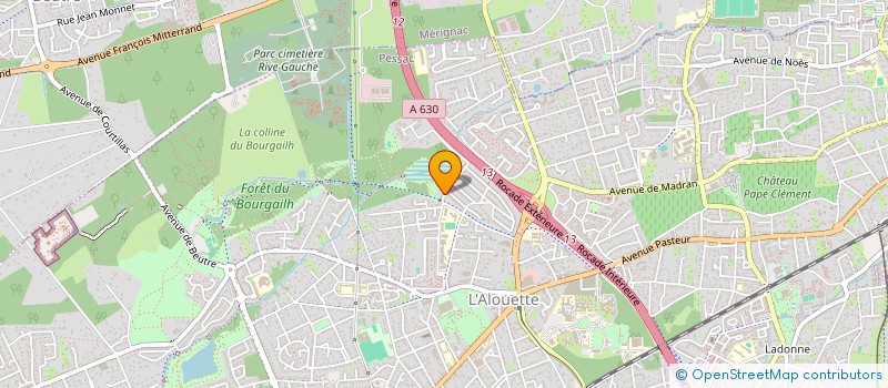 localisation de l'entreprise 534 159 066   PESSAC