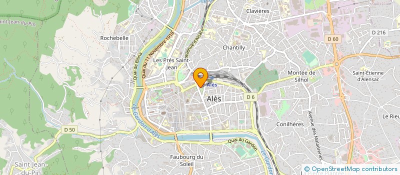 localisation de l'entreprise 534 159 629   ALES