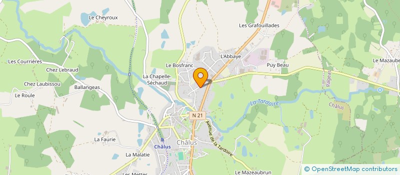 localisation de l'entreprise 534 180 203   LE PALAIS-SUR-VIENNE