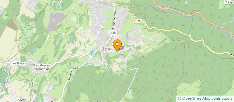 localisation de l'entreprise 534 181 367   LYAUD