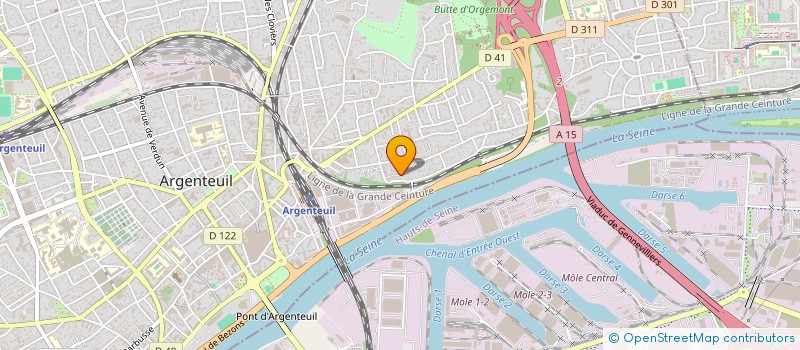 localisation de l'entreprise 534 187 273   ARGENTEUIL