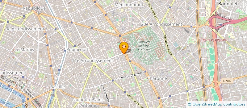 localisation de l'entreprise 534 194 865   PARIS