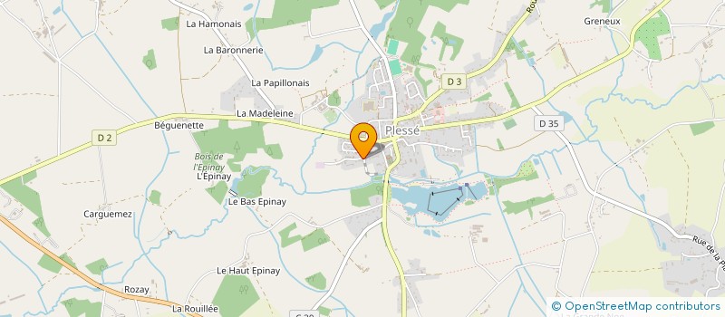 localisation de l'entreprise 534 219 522   PLESSE