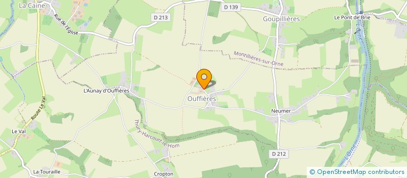 localisation de l'entreprise 534 247 218   THURY-HARCOURT-LE-HOM