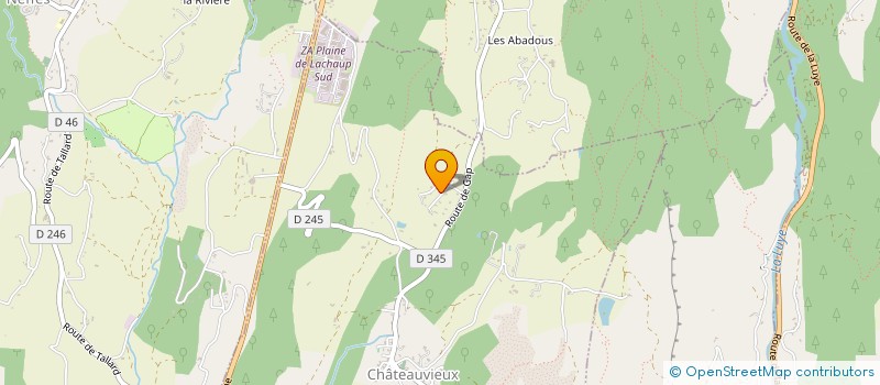 localisation de l'entreprise 534 250 402   CHATEAUVIEUX