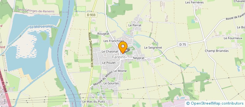 localisation de l'entreprise 534 253 133   FAREINS