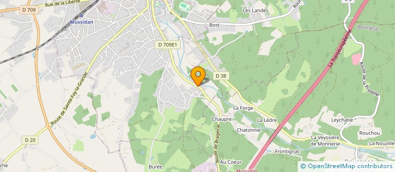 localisation de l'entreprise 534 282 256   MUSSIDAN