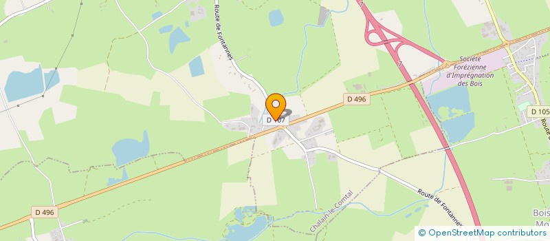 localisation de l'entreprise 534 311 766   CHALAIN-LE-COMTAL