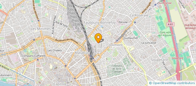 localisation de l'entreprise 534 330 709 à TOULOUSE