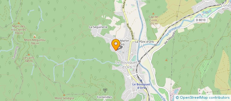 localisation de l'entreprise 534 363 775 à LUNAS