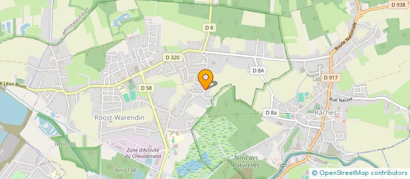 localisation de l'entreprise 534 372 040   DOUAI