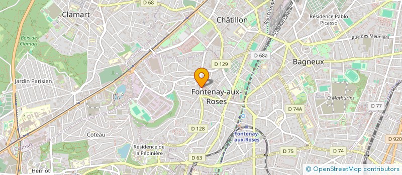 localisation de l'entreprise 534 375 464   FONTENAY-AUX-ROSES