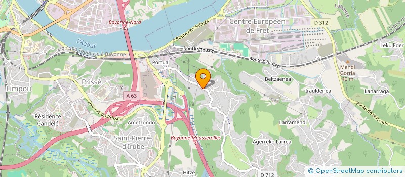 localisation de l'entreprise 534 401 302   BAYONNE