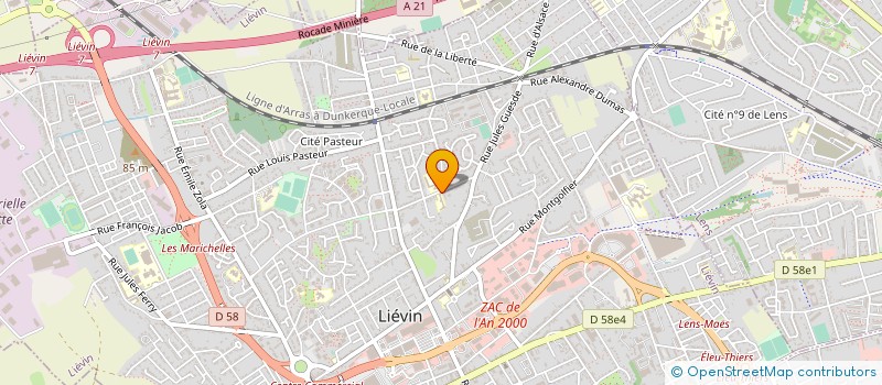 localisation de l'entreprise 534 408 919   ESCAUDUVRES