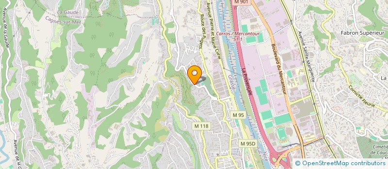 localisation de l'entreprise 534 424 585   VILLENEUVE-LOUBET