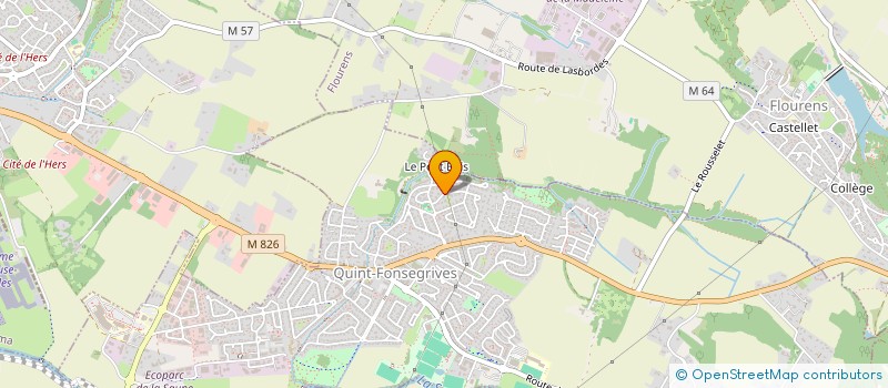 localisation de l'entreprise 534 428 750   QUINT-FONSEGRIVES