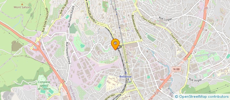 localisation de l'entreprise 534 444 955 à SAINT-ETIENNE