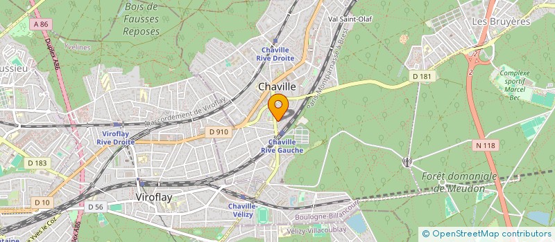 localisation de l'entreprise 534 449 384 à CHAVILLE