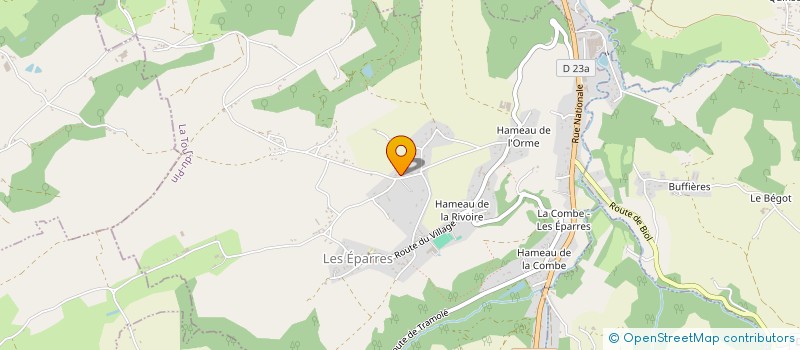 localisation de l'entreprise 534 460 860   LES EPARRES