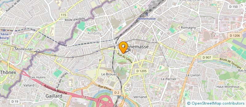 localisation de l'entreprise 534 483 664 à ANNEMASSE