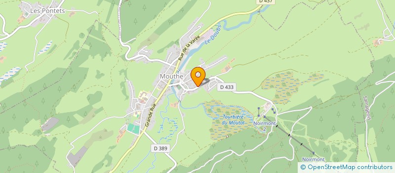 localisation de l'entreprise 534 505 540   CHAUX-NEUVE