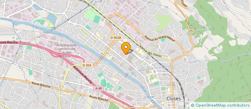 localisation de l'entreprise 534 512 769 à CLUSES