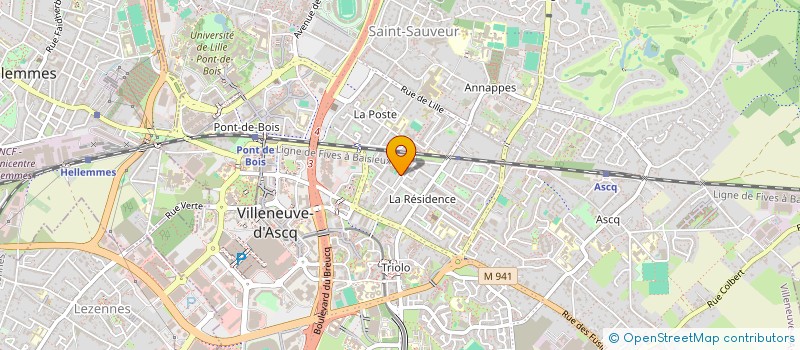 localisation de l'entreprise 534 519 673   VILLENEUVE-D'ASCQ