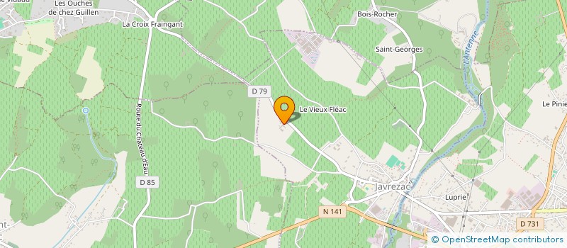 localisation de l'entreprise 534 523 550 à COGNAC