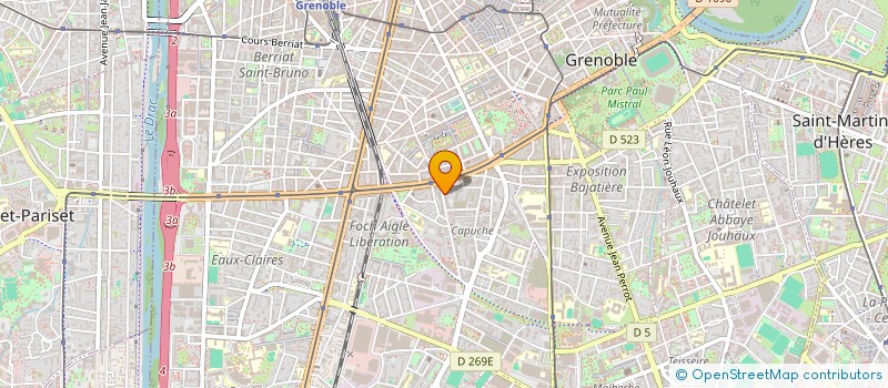 localisation de l'entreprise 534 550 637 à GRENOBLE