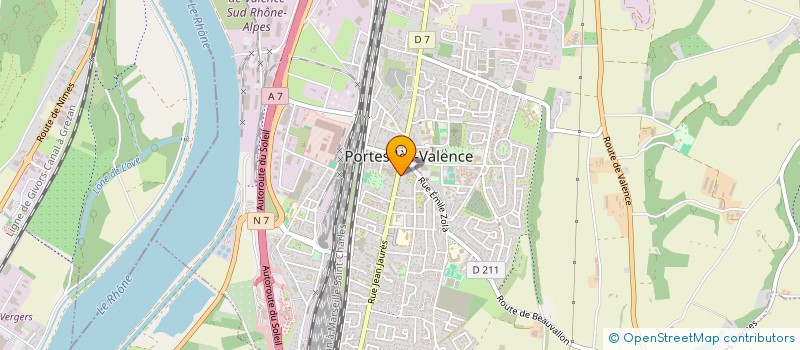 localisation de l'entreprise 534 597 216 à VALENCE