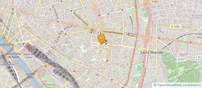 localisation de l'entreprise 534 599 410   PARIS