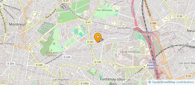 localisation de l'entreprise 534 631 783  à FONTENAY-SOUS-BOIS