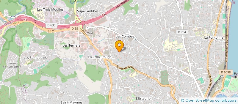 localisation de l'entreprise 534 647 425   MOUGINS