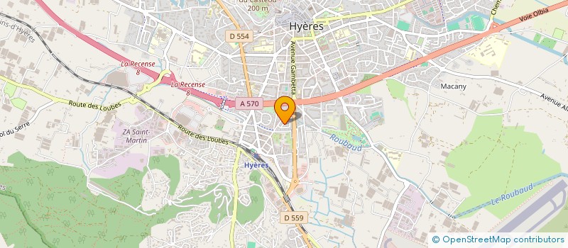 localisation de l'entreprise 534 652 995  à HYERES