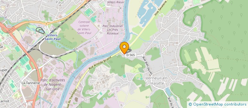 localisation de l'entreprise 534 654 132   VERNEUIL-EN-HALATTE