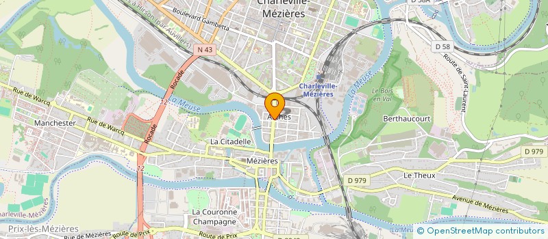 localisation de l'entreprise 534 661 855 à CHARLEVILLE-MEZIERES