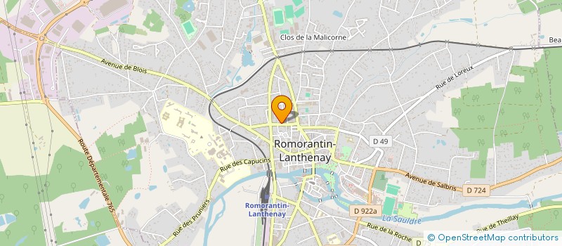 localisation de l'entreprise 534 677 539   ROMORANTIN-LANTHENAY