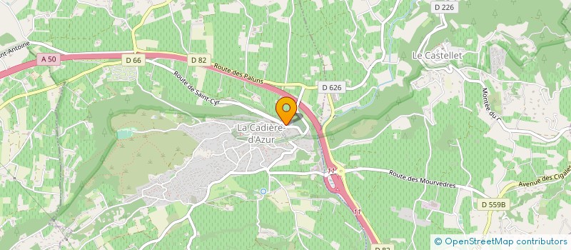 localisation de l'entreprise 534 695 812   LA CADIERE D'AZUR