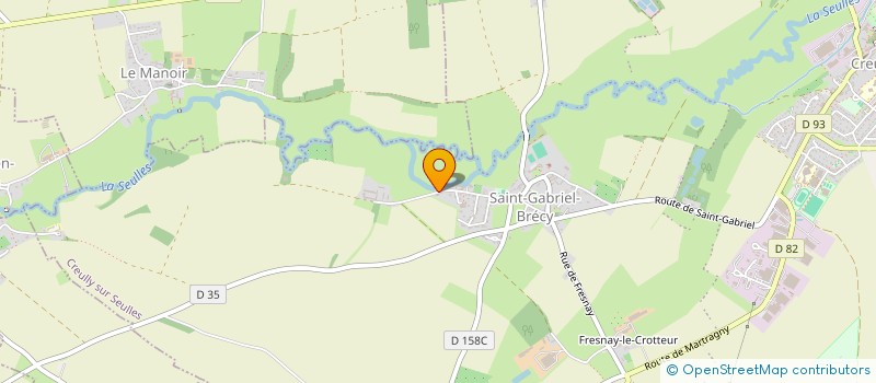 localisation de l'entreprise 534 703 616   CREULLY SUR SEULLES